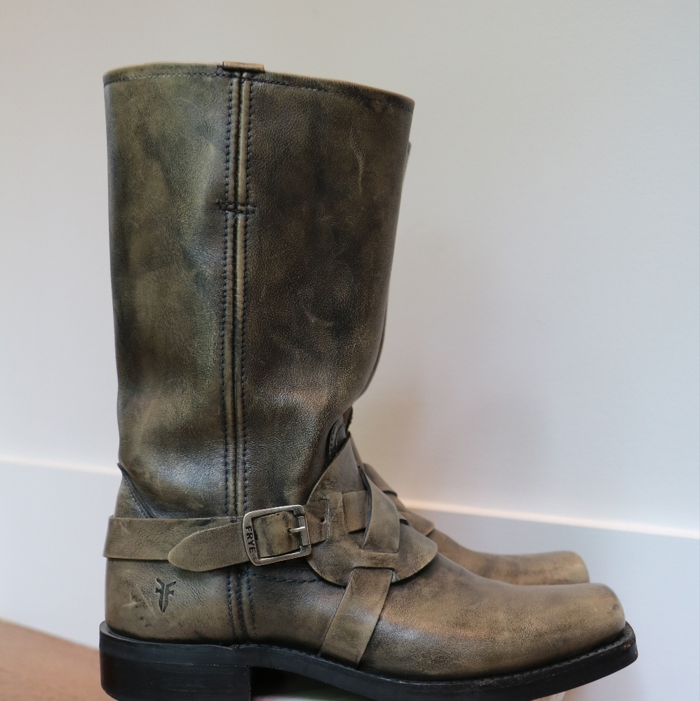 Gorgeous Frye Motorcross Badass Boots